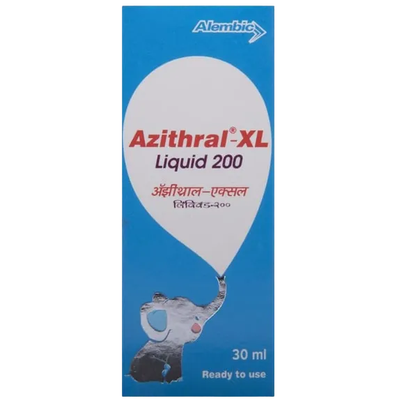 azithral xl 200 liquid 30 ml